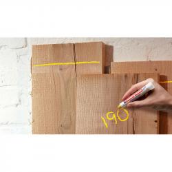 E-950#49 Маркер промышленный по металлу edding 950, универсальный, для любых поверхностей, 10 мм Белый, (10 шт/уп)