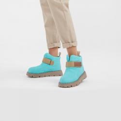 Дутики модные женские зимние KB806BL