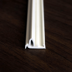 Профиль ПВХ "кулачок" стеновой для натяжных потолков - оптом