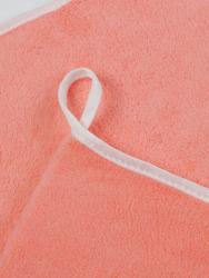 микрофибра плюш гладкая, Размер 35х70 цвет розовый