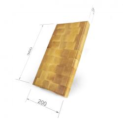 Доска разделочная из березы. Размеры