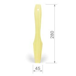 Лопатка кухонная из дерева, 280х45