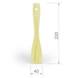 Лопатка кухонная из дерева, 220х40