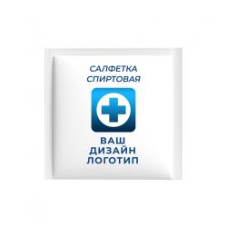 Влажная салфетка спиртовая