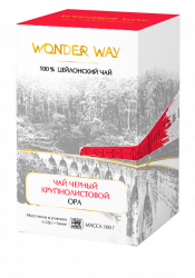 Чай черный крупнолистовой, сорт ОРА (Оранж Пеко класс А) длинный лист
