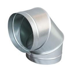 Отвод 90° круглый 