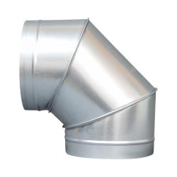 Отвод 90° круглый 