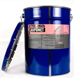 Грунт-эмаль Акромет полуматовая, быстросохнущая