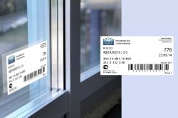 Легкоудаляемая этикетка для стекол