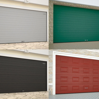 Секционные гаражные ворота