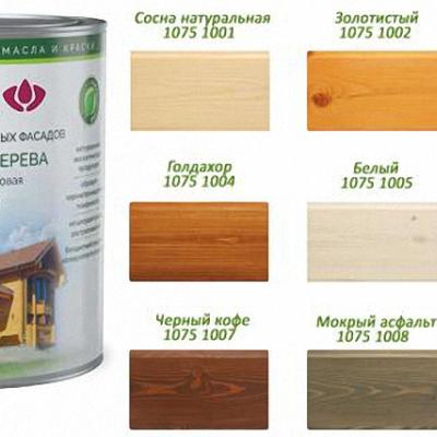 Лазурь для дерева biofa биофа 1075