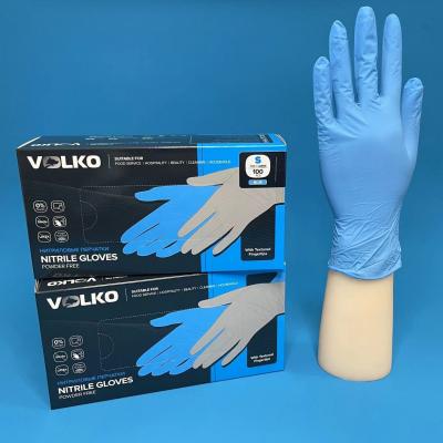 Одноразовые нитриловые перчатки