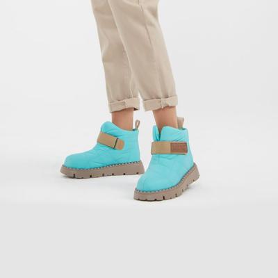 Дутики модные женские зимние KB806BL