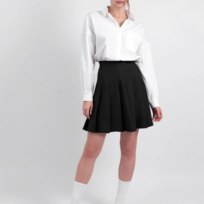 Юбка школьная плиссе