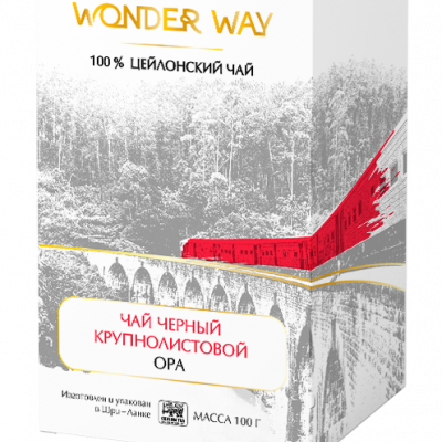 Чай черный крупнолистовой, сорт ОРА (Оранж Пеко класс А) длинный лист