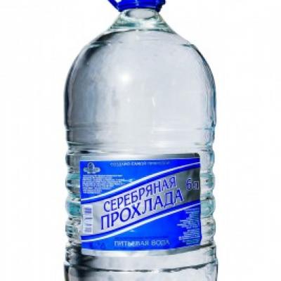 Питьевая вода "Серебряная прохлада" 6,0 л