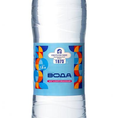 Питьевая вода "Серебряная прохлада" 1,5 л