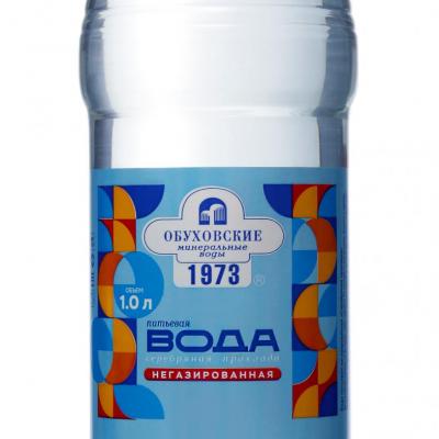 Питьевая вода "Серебряная прохлада" 1,0 л