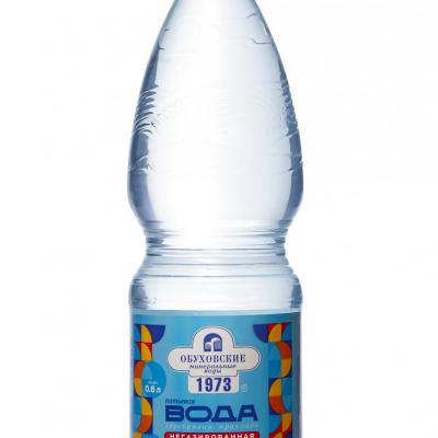 Питьевая вода "Серебряная прохлада" 0,6 л