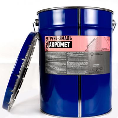 Грунт-эмаль Акромет полуматовая, быстросохнущая